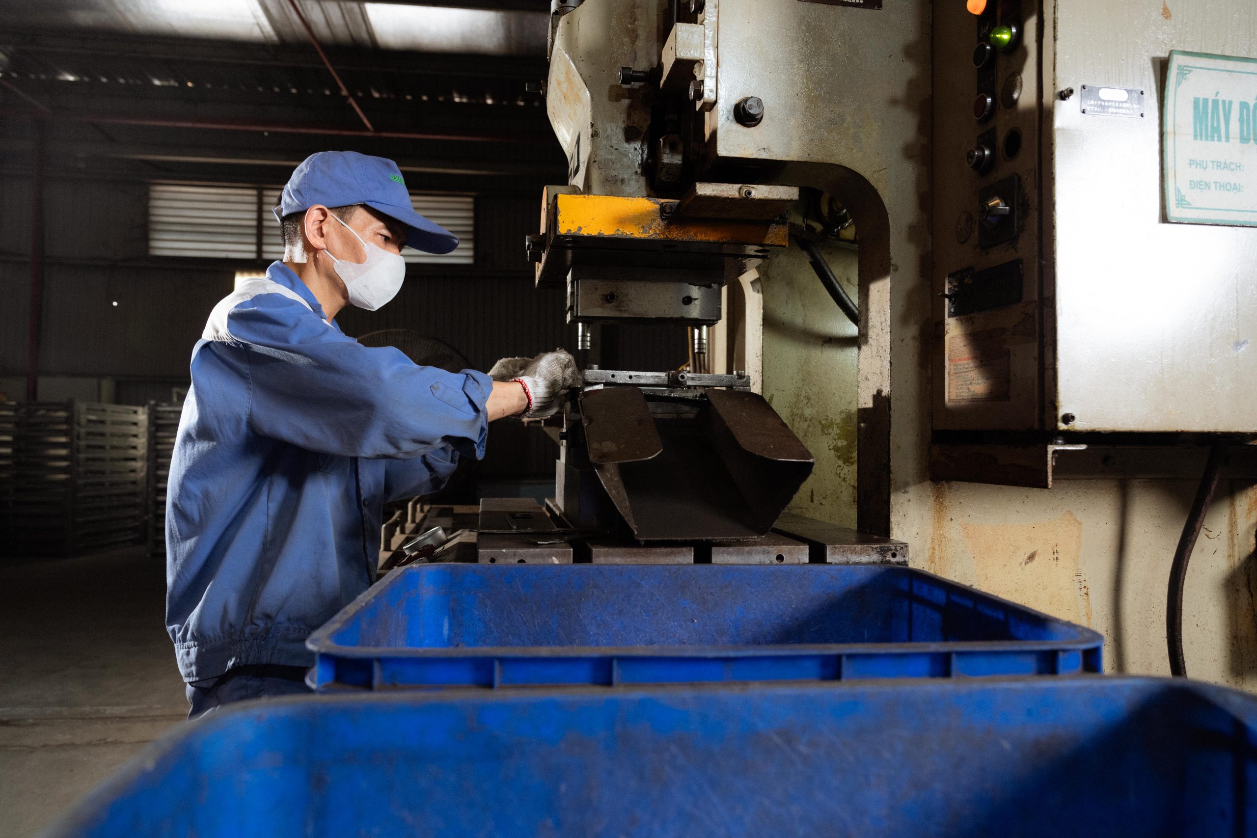 Sản xuất sản phẩm cơ khí tại Vĩnh Phúc