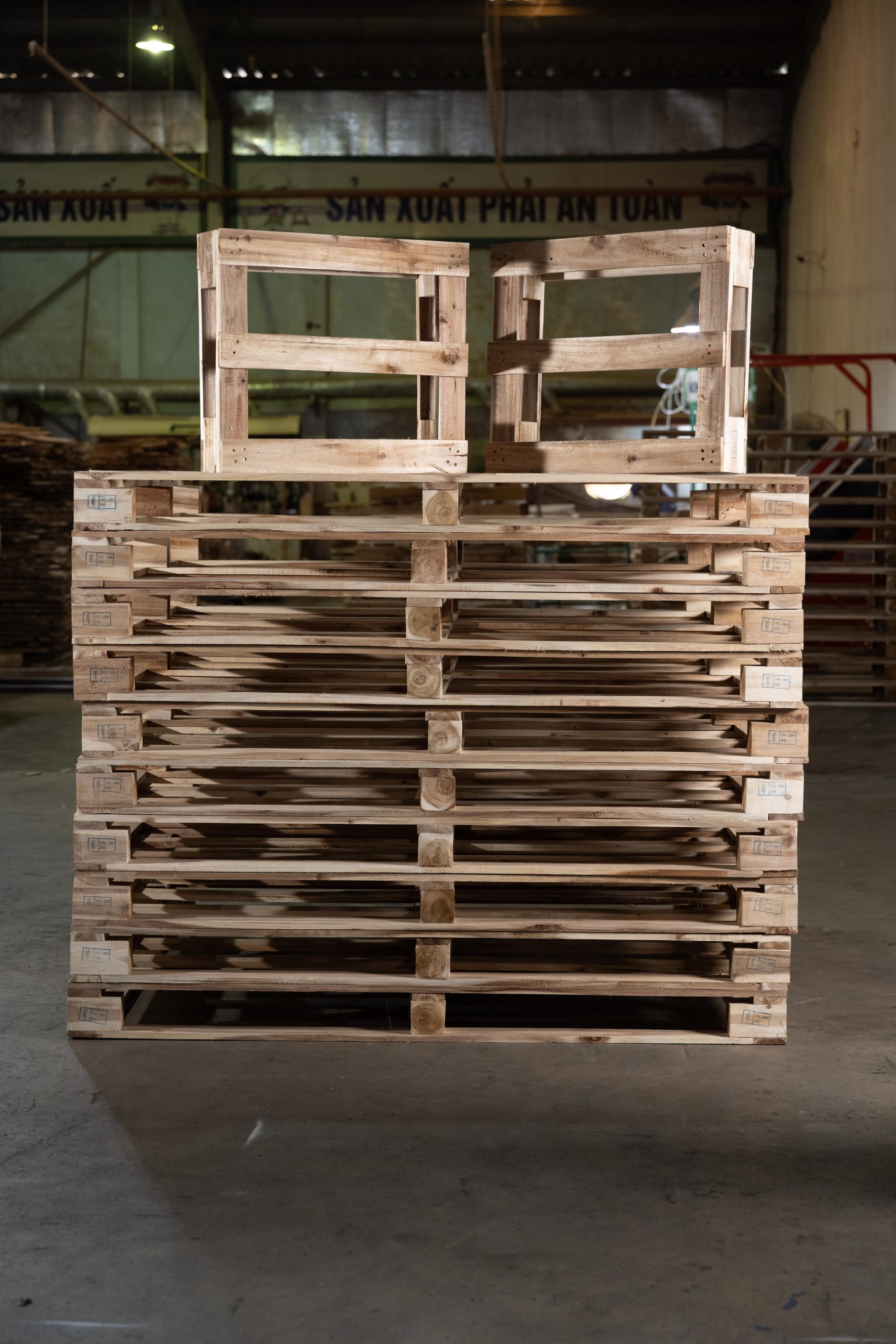 Giá Pallet gỗ tại Vĩnh Phúc