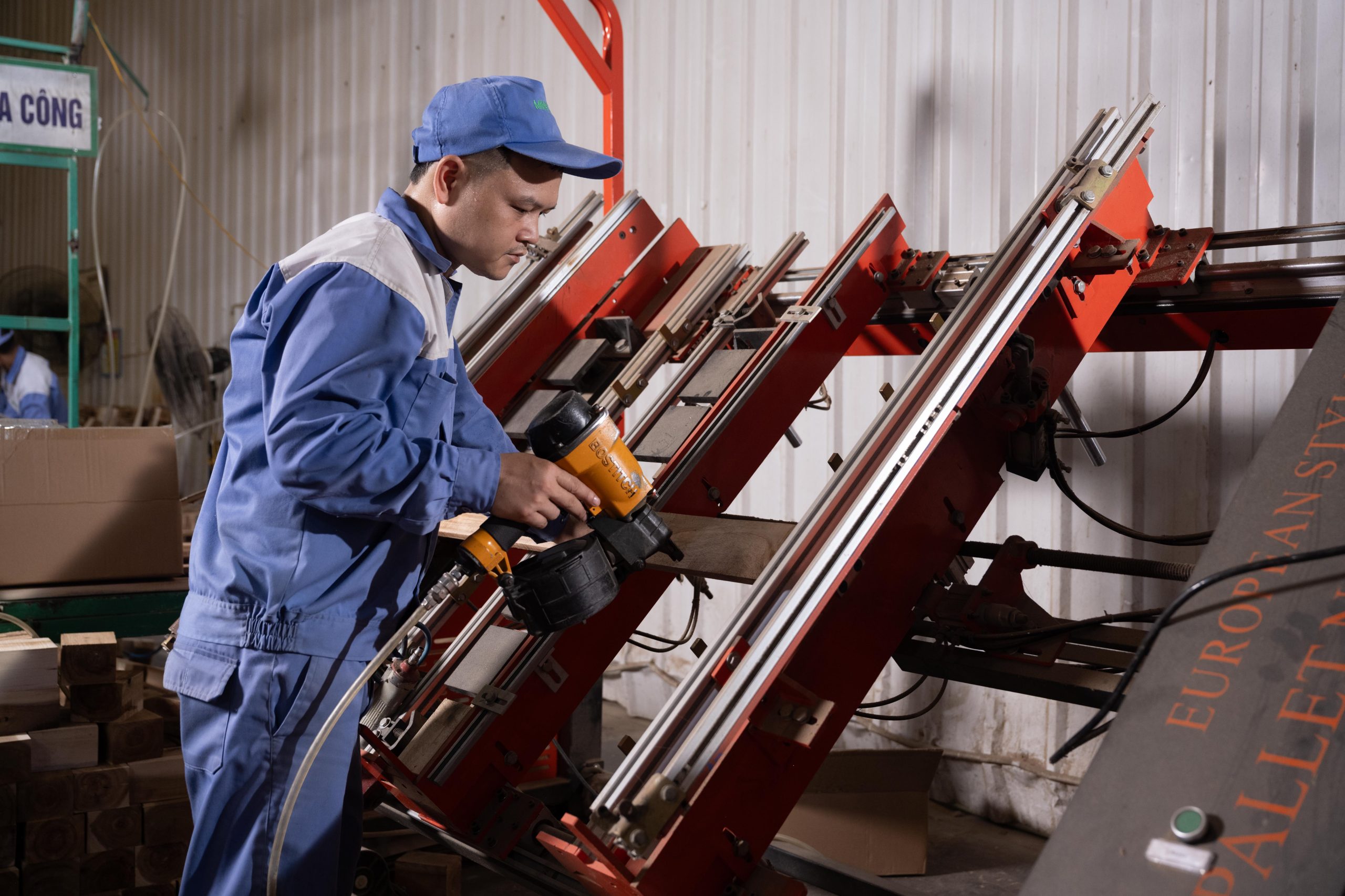 Đóng pallet gỗ theo yêu cầu tại Phú Thọ